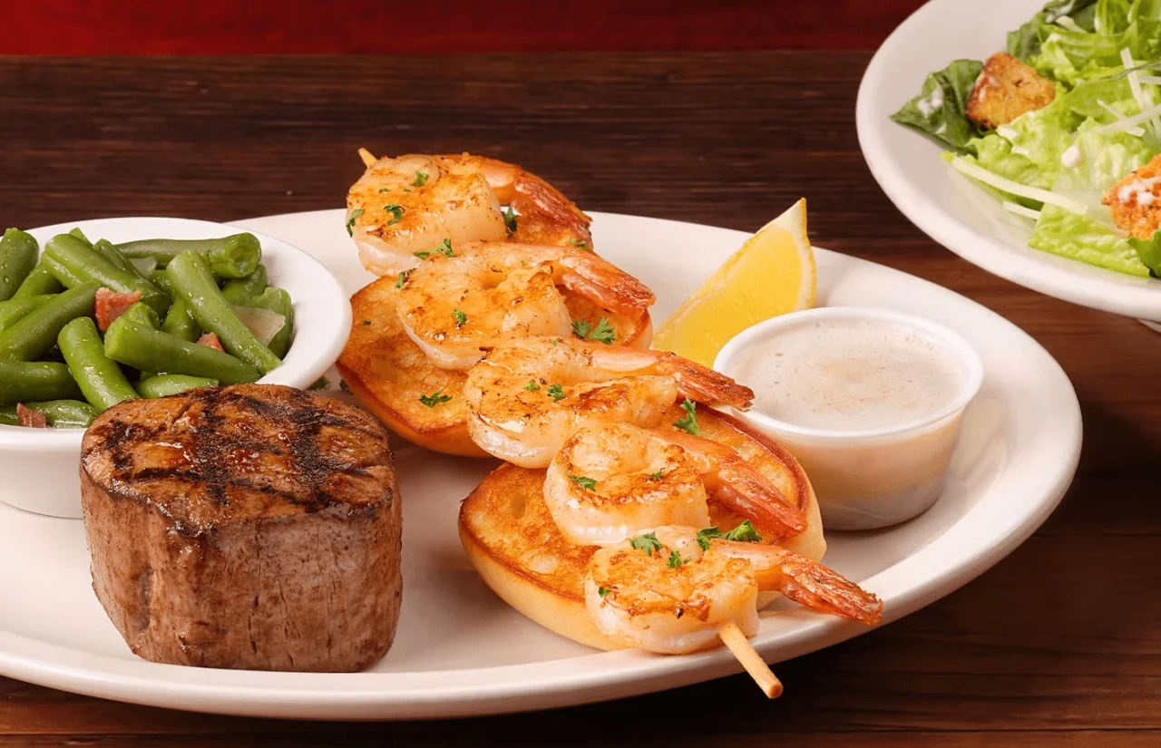 Our Menu 51 Filet 6oz & Grilled Shrimp