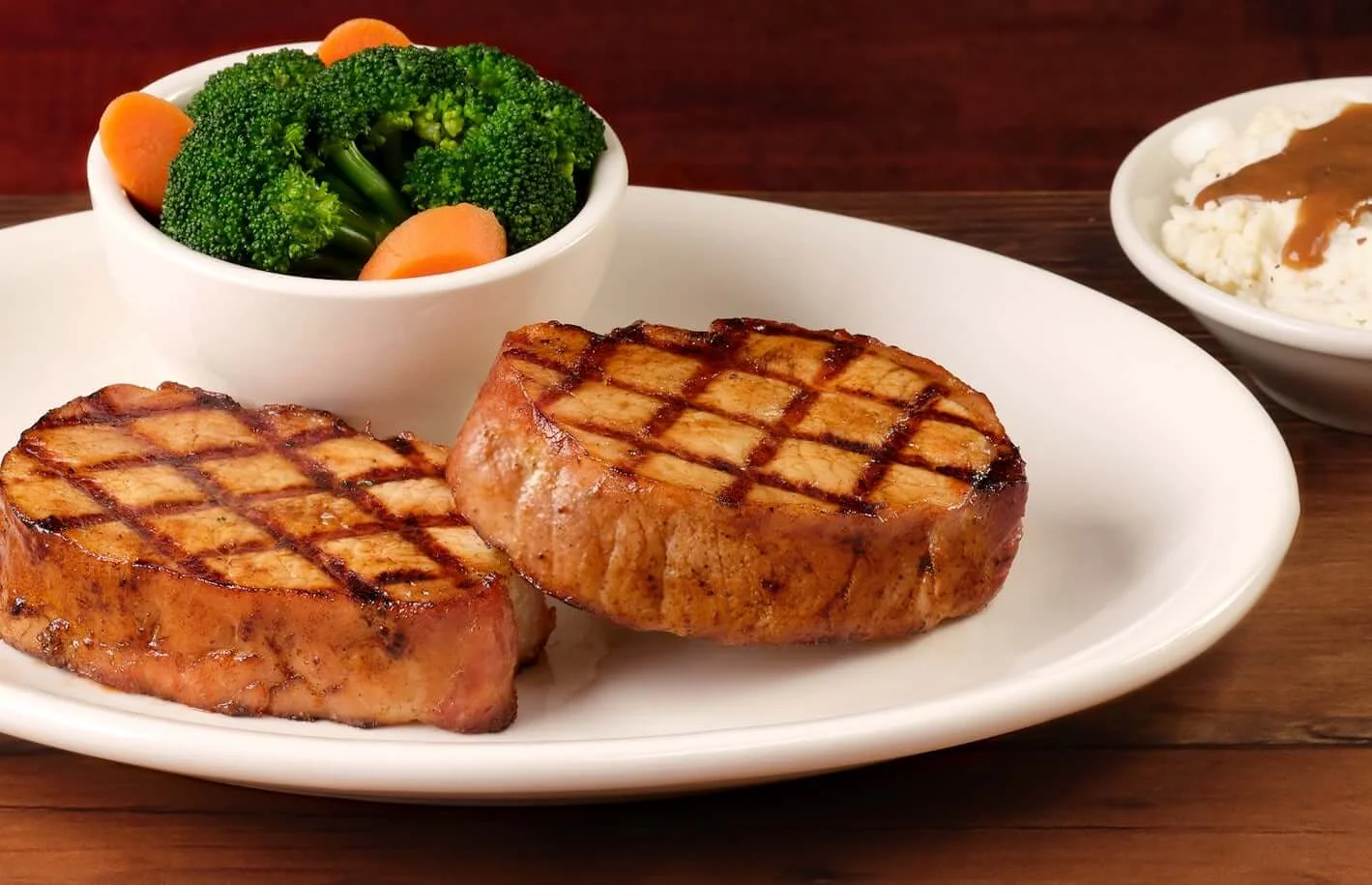 Our Menu 62 Grilled Pork Chops