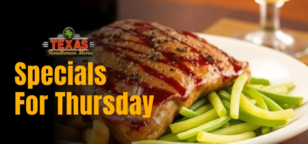 Specials for Thursday